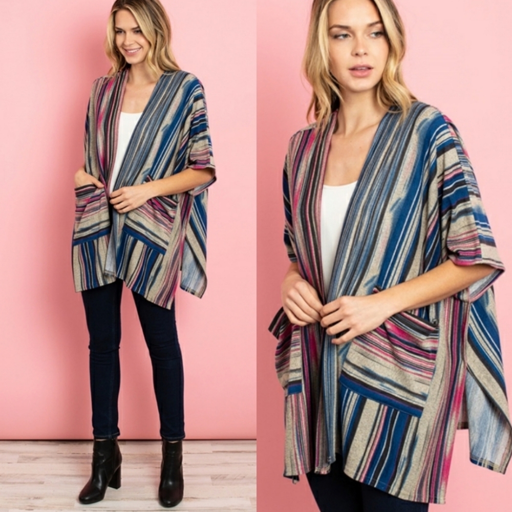 Striped Cardigan